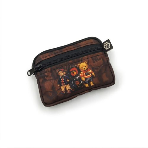 NC BEAR DUAL ZIPPER WALLET