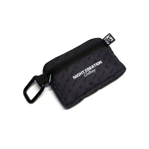 BEAR PH DUAL ZIPPER WALLET w/ Hook "BLACK"