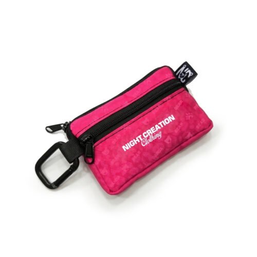 BEAR PH DUAL ZIPPER WALLET w/ Hook "PINK"