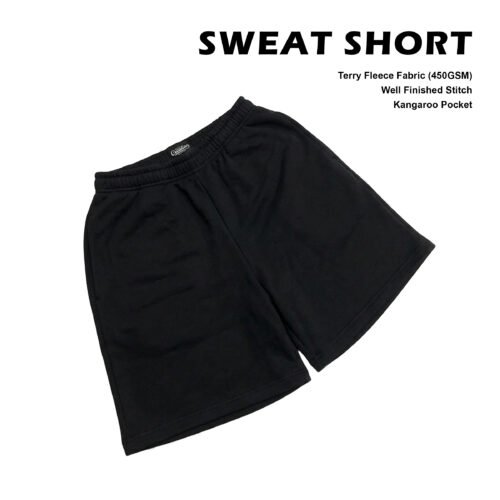 SWEAT SHORT “BLACK”
