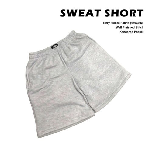 SWEAT SHORT “GRAY”